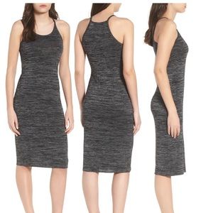 New Leith melange body-con knit dress size m